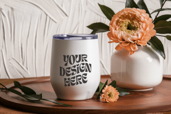 Christmas Wine Tumbler Mockup 13 Review