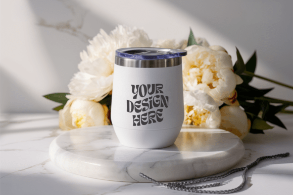 Christmas Wine Tumbler Mockup 33 Review for Embroidery Projects