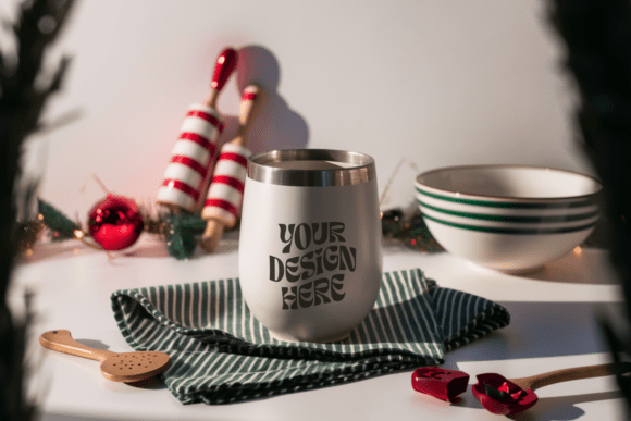 Christmas Wine Tumbler Mockup 5 Review