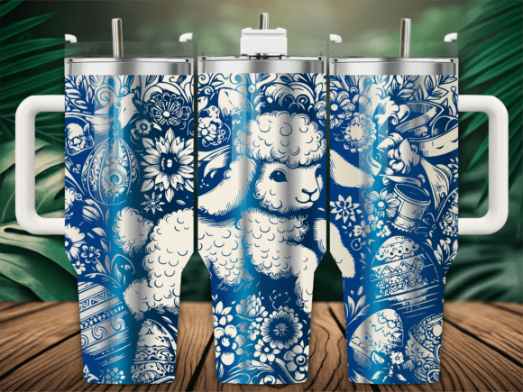 Easter Baby Lamb Egg Tumbler Wrap Review