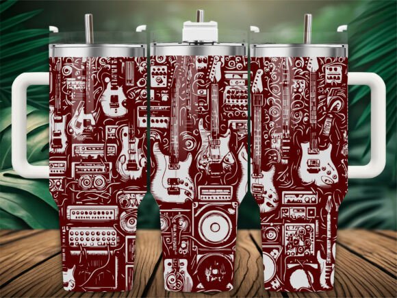 Guitar Pattern Tumbler Review