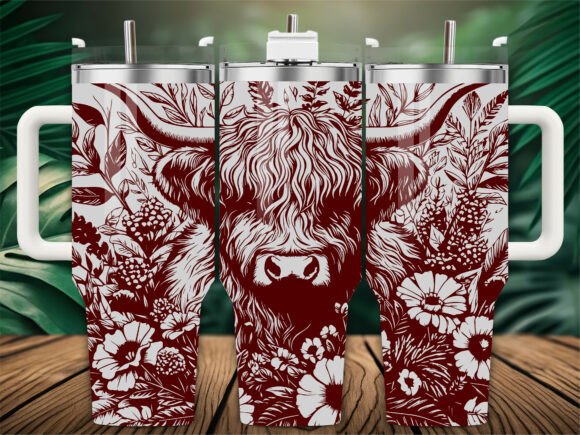 Highland Cow Embroidery Design Review