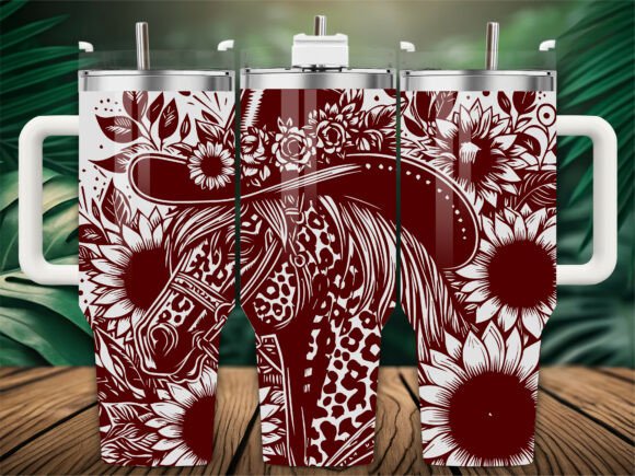 Leopard Horse Tumbler Embroidery Review