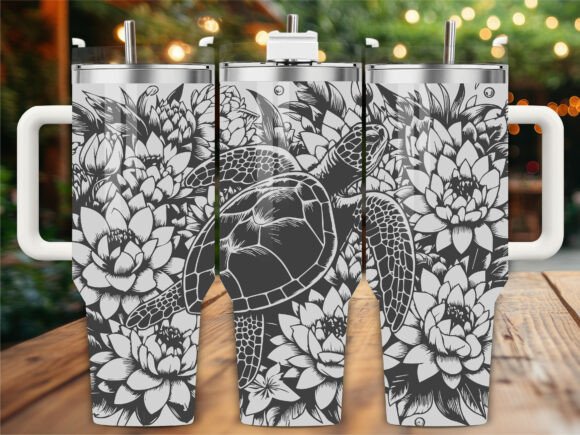 Louts Sea Turtle Engraving Laser Tumbler Review