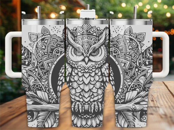 Mandala Owl Embroidery Design Review