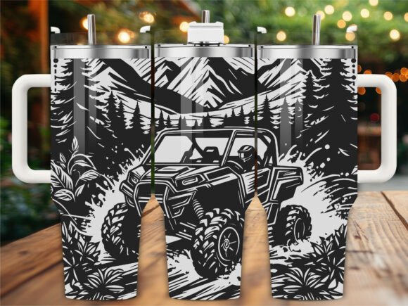 Off Road Vehicle Laser Engraving Tumbler Review