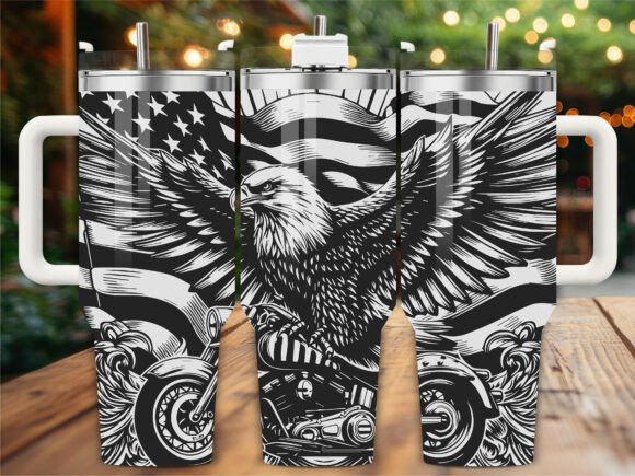 Patriotic Biker Embroidery Review