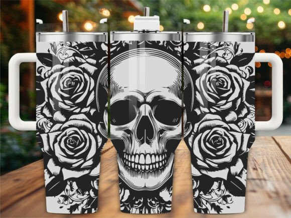 Roses Skull Embroidery Design Review