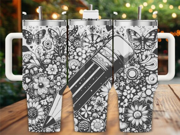 School Pencil Laser Engraving Tumbler Review